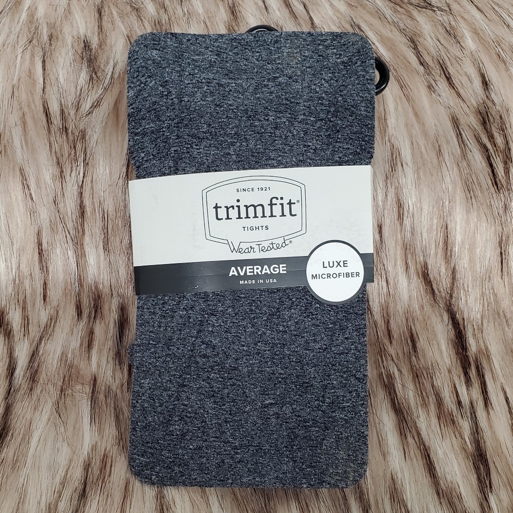 TRIMFIT Luxe Microfiber Gray Tights